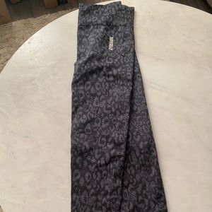 Gymshark Size Large animal print seamless leggings
